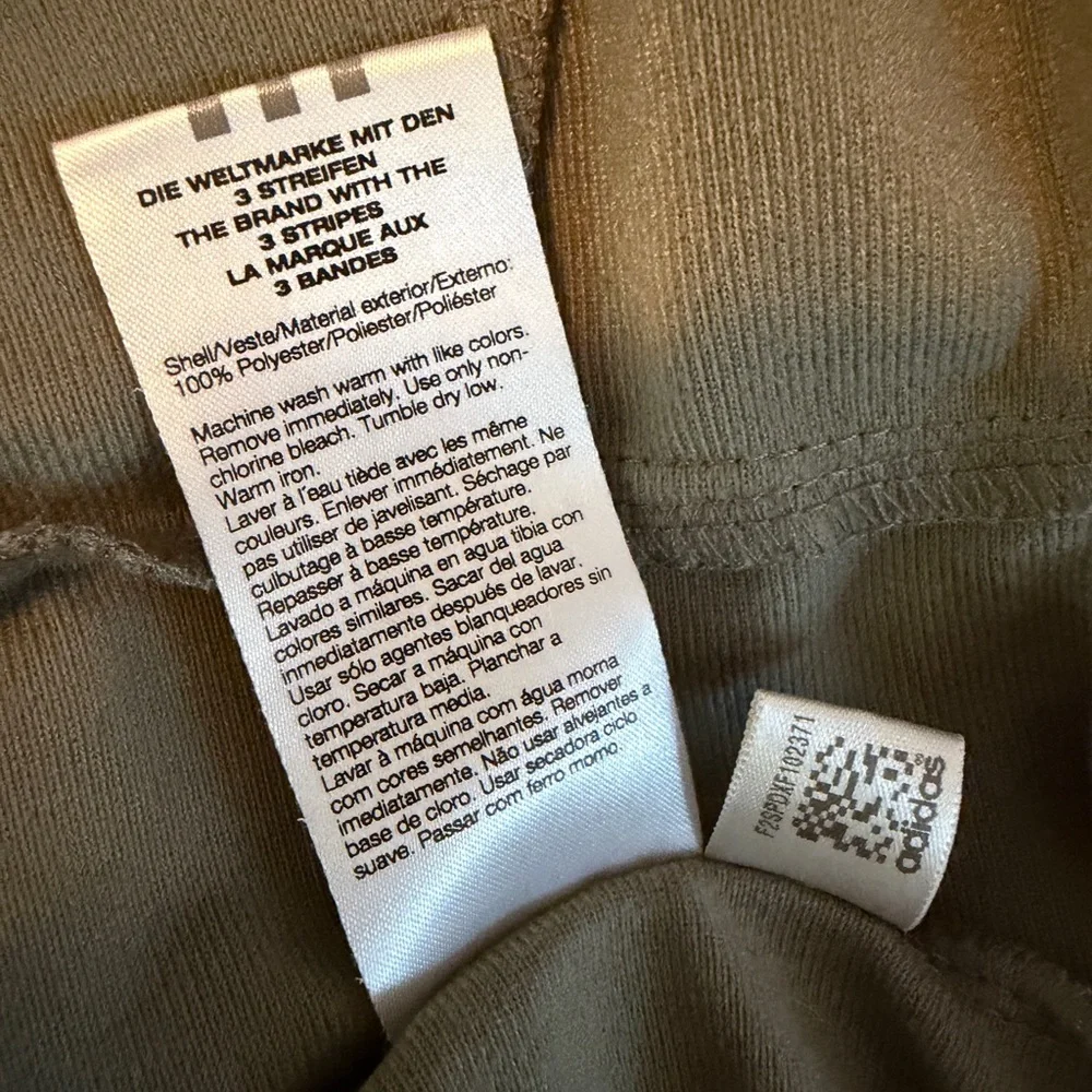 Adidas Clima365 track jacket - 3 stripes - size M - green - 2006